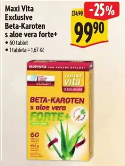 Albert Maxi Vita Exclusive Beta-karoten s aloe vera forte+ nabídka