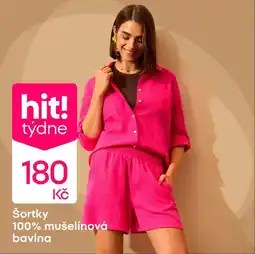 Pepco Šortky 100% mušelínová bavlna nabídka
