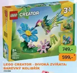 Dráčik Lego creator - divoká zvířata: barevný kolibřík nabídka