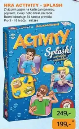 Dráčik Hra activity - splash nabídka