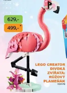 Dráčik Lego creator divoká zvířata: růžový plameňák nabídka
