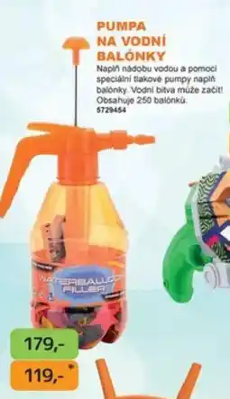 Dráčik Pumpa na vodní balónky nabídka