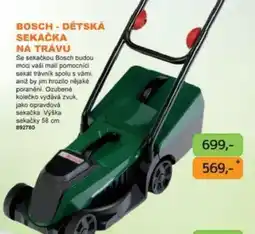 Dráčik Bosch - dětská sekačka na trávu nabídka