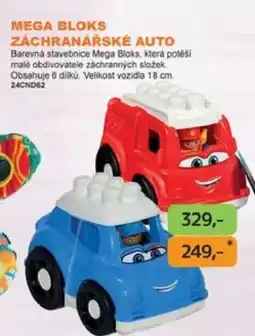 Dráčik Mega bloks záchranářské auto nabídka