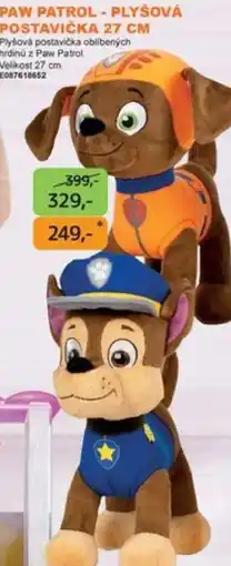 Dráčik Paw patrol - plyšová postavička nabídka