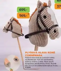 Dráčik Plyšová hlava koně connemara nabídka