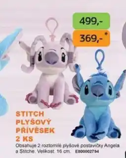 Dráčik Stitch plyšový přívěsek nabídka