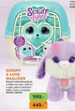 Dráčik Scruff a luvs mazlíček nabídka