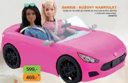 Dráčik Barbie - růžový kabriolet nabídka