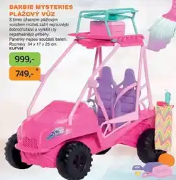 Dráčik Barbie mysteries plážový vůz nabídka