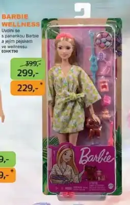Dráčik Barbie wellness nabídka
