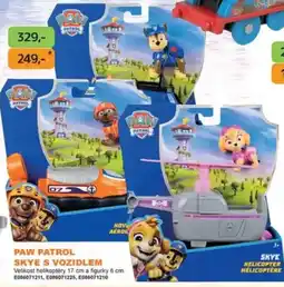 Dráčik Paw patrol skye s vozidlem nabídka