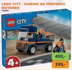 Dráčik Lego city - kamion na přepravu motorek nabídka