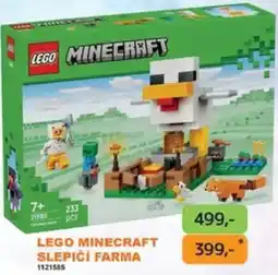 Dráčik Lego minecraft slepičí farma nabídka