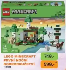 Dráčik Lego minecraft první noční dobrodružství nabídka