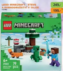 Dráčik Lego minecraft-steve a dobrodružství v tajze nabídka