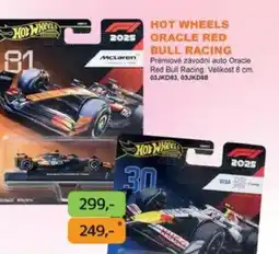 Dráčik Hot wheels oracle red bull racing nabídka