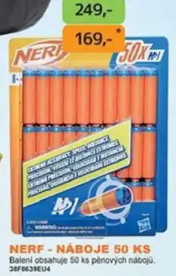 Dráčik Nerf - náboje nabídka