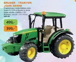 Dráčik Bruder - traktor john deere nabídka