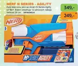 Dráčik Nerf n series - agility nabídka