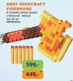 Dráčik Nerf minecraft firebrand nabídka