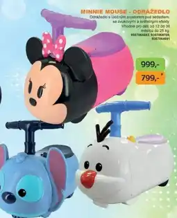 Dráčik Minnie mouse - odrážedlo nabídka