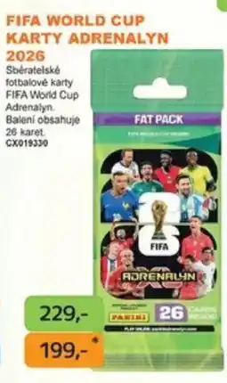 Dráčik Fifa world cup karty adrenalyn 2026 nabídka