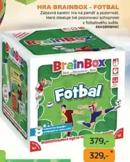 Dráčik Hra brainbox - fotbal nabídka