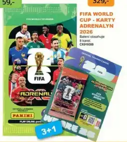 Dráčik Fifa world cup - karty adrenalyn 2026 nabídka