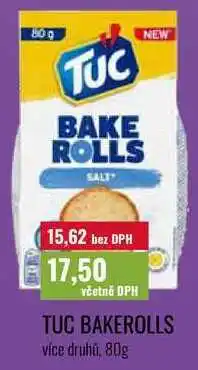 Ratio TUC BAKEROLLS, více druhů nabídka