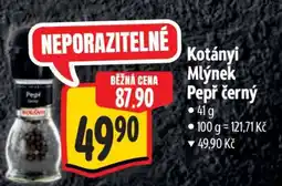 Albert Kotányi Mlýnek pepř černý nabídka