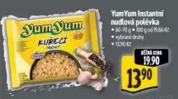 Albert YumYum Instantní nudlová polévka nabídka