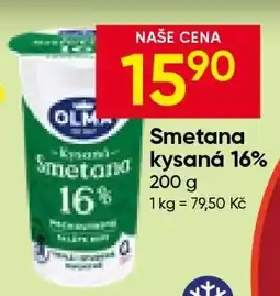 Hruška Smetana kysaná 16% nabídka