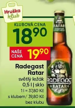 Hruška Radegast Ratar nabídka
