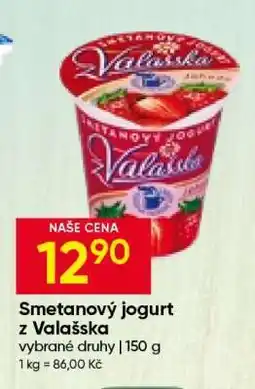 Hruška Smetanový jogurt z Valašska nabídka
