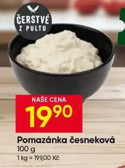 Hruška POMAZÁNKA ČESNEKOVÁ nabídka