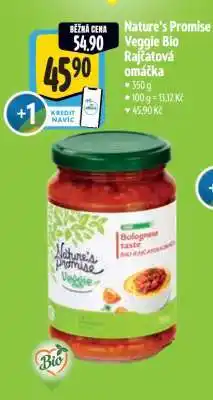 Albert Nature's Promise Veggie Bio Rajčatová omáčka nabídka