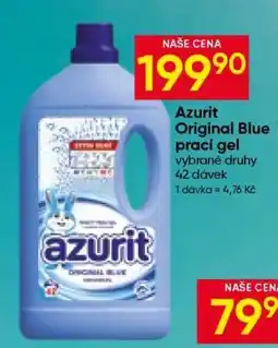 Hruška Azurit Original Blue prací gel nabídka