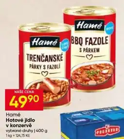 Hruška HAMÉ nabídka