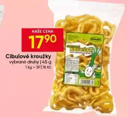 Hruška Cibulové kroužky nabídka