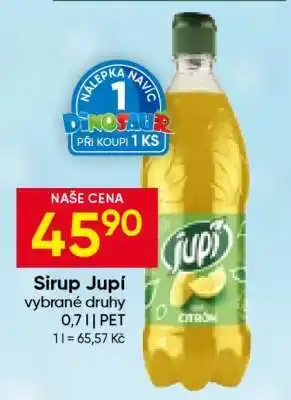 Hruška SIRUP JUPÍ nabídka