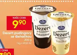Hruška Dezert pudingový se šlehačkou nabídka