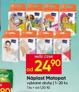 Hruška Náplast Matopat nabídka