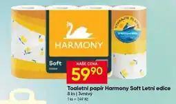 Hruška Toaletní papír Harmony Soft Letní edice nabídka
