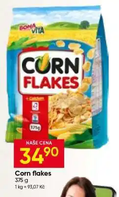 Hruška Corn Flakes nabídka