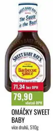 Ratio OMÁČKY SWEET BABY, více druhů nabídka