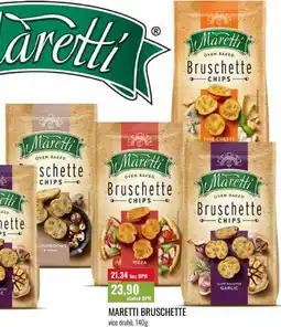 Ratio MARETTI BRUSCHETTE, více druhů nabídka