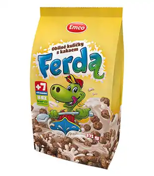 Ratio Emco dětské cereálie, různé druhy 375g nabídka