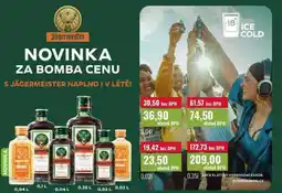 Ratio JÄGERMEISTER 0,02l, 0,04l, 0,1l, 0,35l nabídka