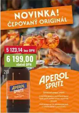 Ratio APEROL SPRITZ nabídka